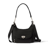 Coastal Flip Lock Half Moon Bag