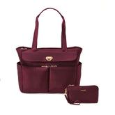 Coastal Flip Lock Tote