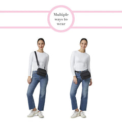 Modern Everywhere Double Zip Crossbody