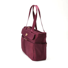 Coastal Flip Lock Tote